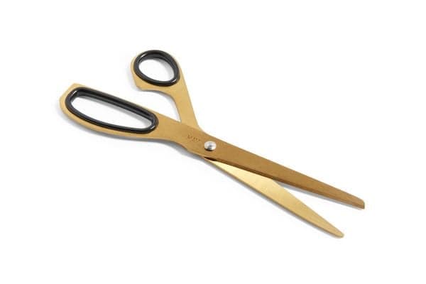HAY - Ciseaux Design Doré
