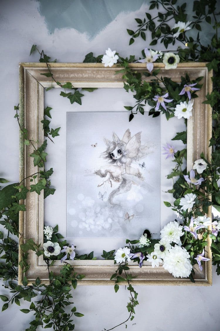 MRS. MIGHETTO - Affiche "Miss Eva" 30x40 cm