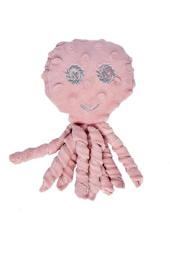 Elva Senses - Doudou d'Éveil Talula Pieuvre - Rose