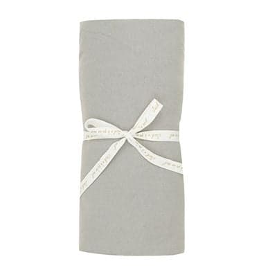 JACK N'A QU'UN OEIL - Drap housse ZAC - 140x200 cm - Gris souris