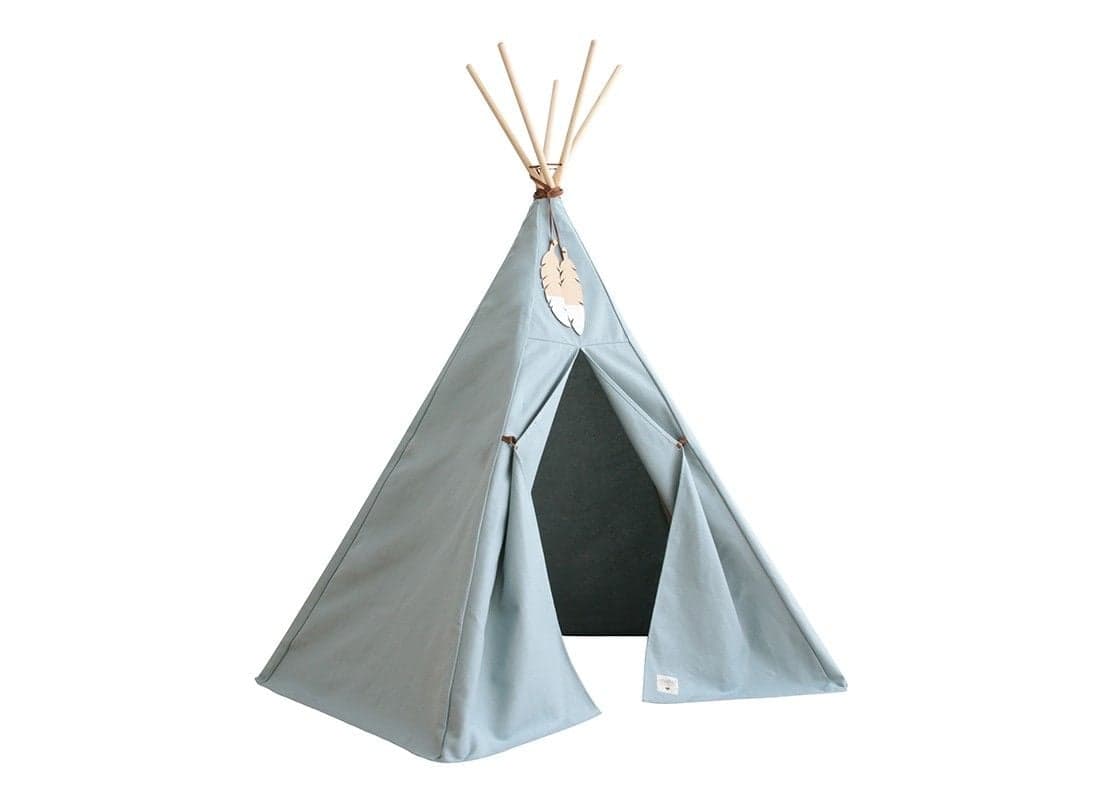 Nobodinoz - Tipi Nevada 152x120 - Riviera Blue