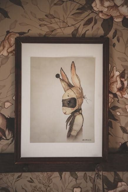 MRS. MIGHETTO - Affiche "Mr Sixten" - édition limitée FAIRGROUND FRIENDS - 18 x 24 cm