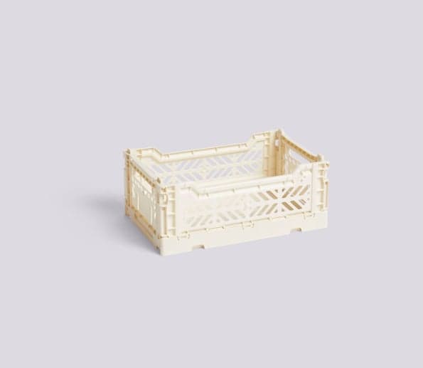 HAY - Cagette pliable - Petite - Blanche