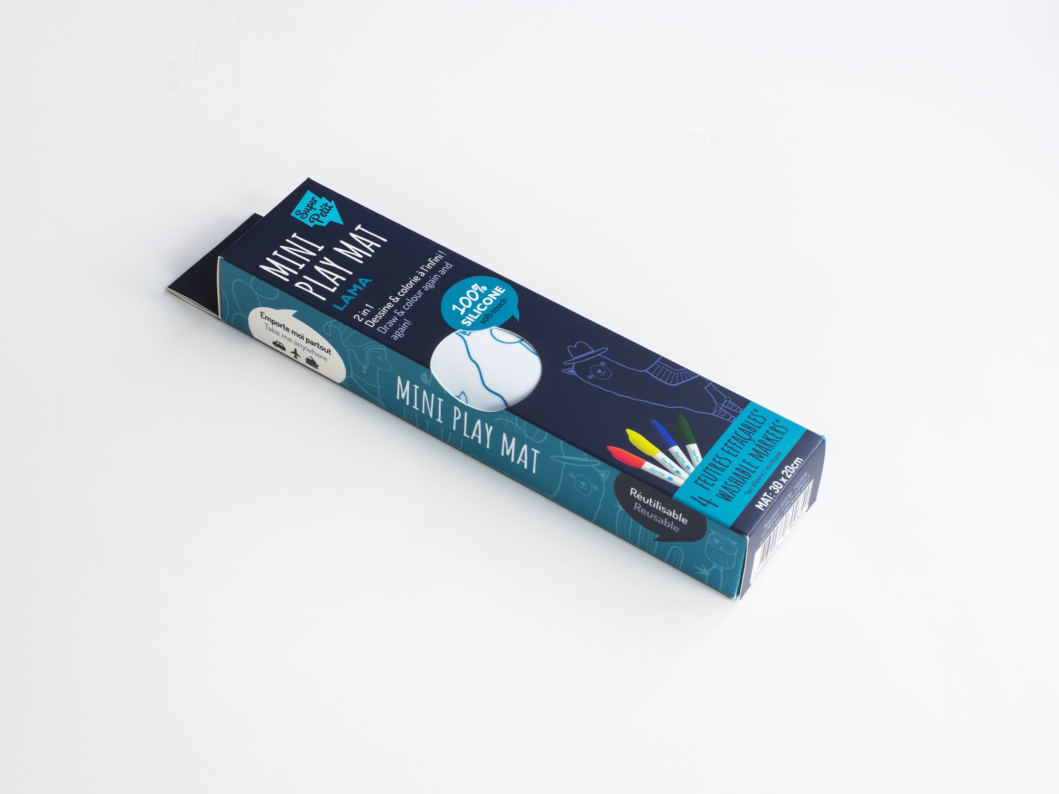 SUPER PETIT - Mini Playmat "Lama réversible"
