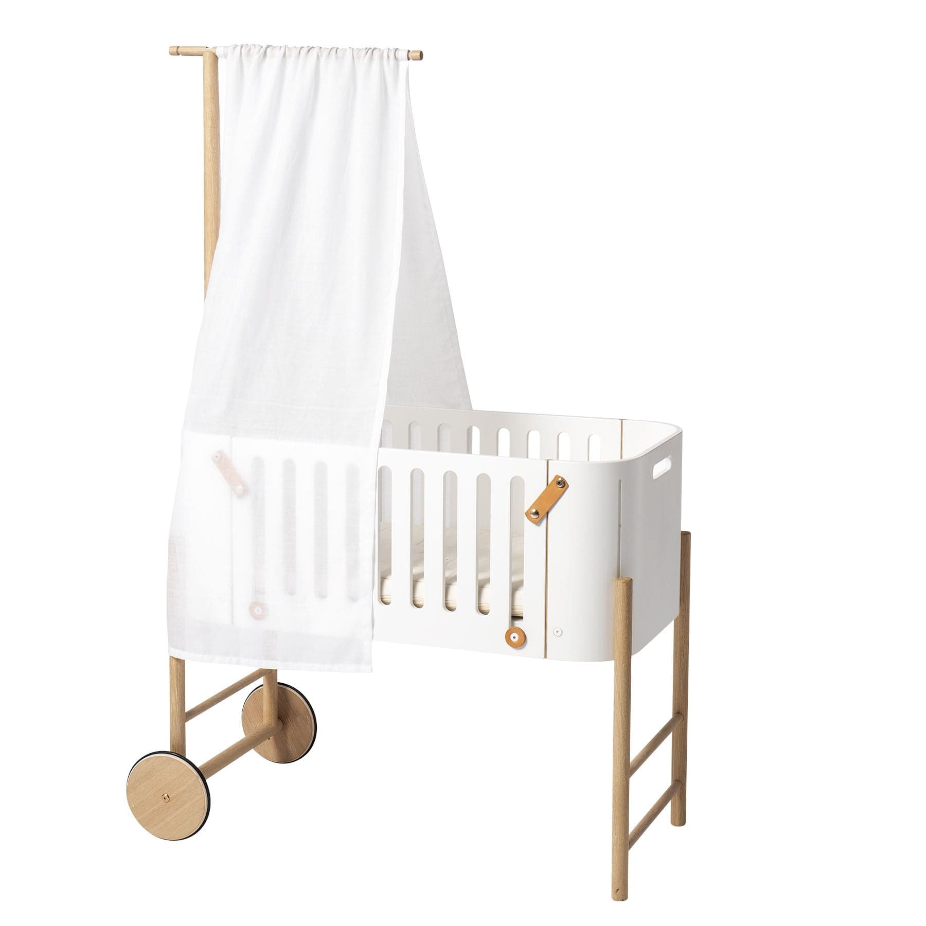 Oliver Furniture - Ciel de lit pour cododo Wood, blanc