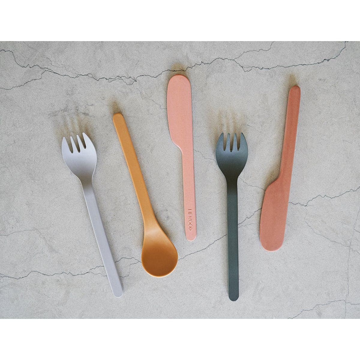 Liewood - Couverts Frederikke - lot de 9 - Bleu