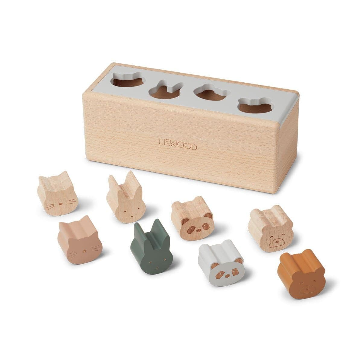 Liewood - Midas Puzzle en bois - Classic mix