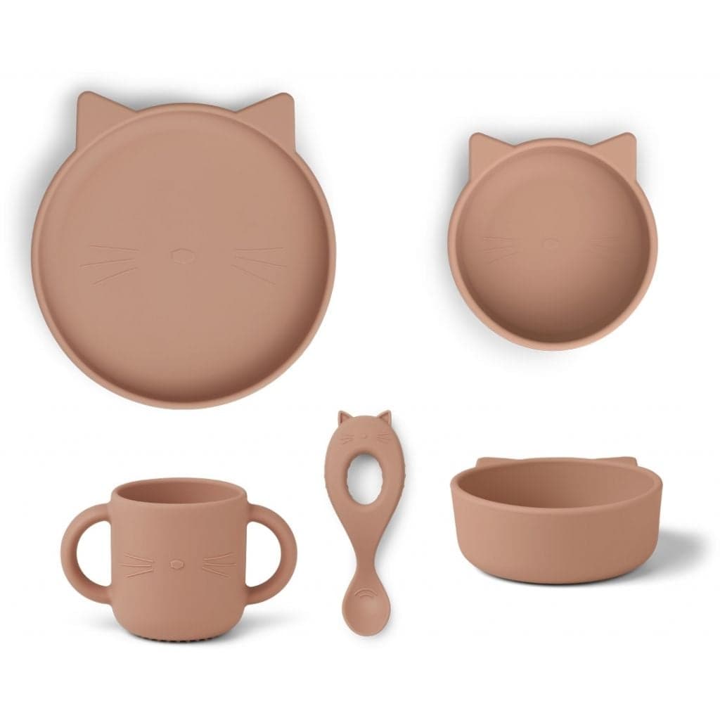 Liewood - Coffret Repas Vivi - Rose