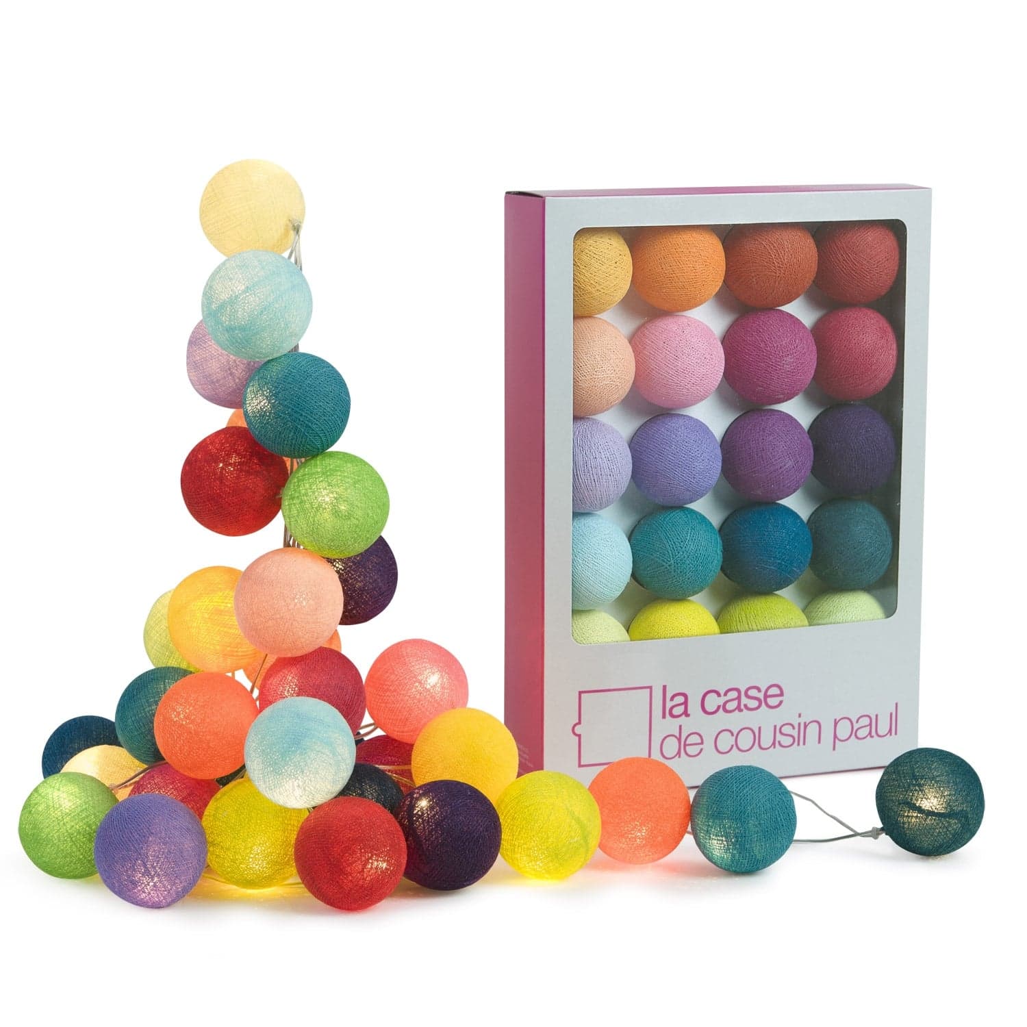 LA CASE DE COUSIN PAUL - Coffret L'Original TAO TONG - Guirlande lumineuse Multicouleur