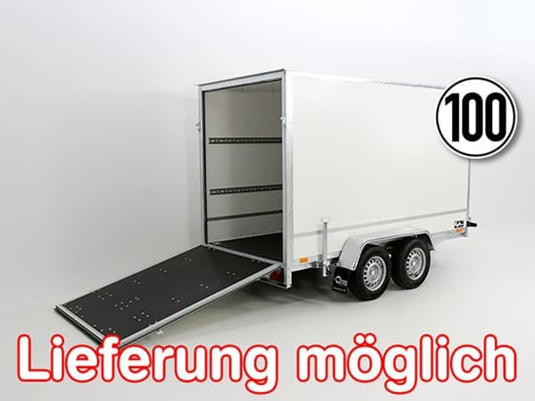 Blyss KofferanhÀnger 146x304cm Höhe:180cm 2,7t|Rampe | PKW AnhÀnger