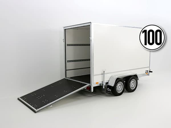 Blyss KofferanhÀnger 146x357cm Höhe:180cm 2,7t|Rampe | PKW AnhÀnger