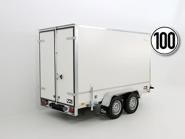 Blyss KofferanhÀnger 146x304cm Höhe:180cm 2,0t|Kombischienen|Aktion | PKW AnhÀnger