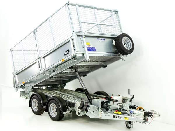 Ifor Williams Heckkipper TT 3621 198x362cm 3,5t|E-Pumpe|Gitter 80 cm | PKW Anhänger