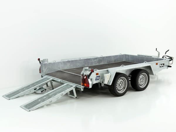Variant Baumaschinenanhänger Maxi Load 161x305 3,5t|Skids|Beavertail Heck | PKW Anhänger