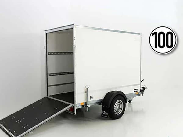 Blyss KofferanhÀnger 130x264cm Höhe:180cm 1,3t|Rampe | PKW AnhÀnger