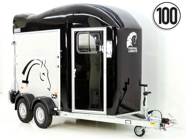 Cheval Liberte Pferdeanhänger GOLD Origins|schwarz | PKW Anhänger