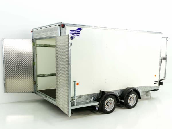 Ifor Williams Kofferanhänger BV 126G 364x173cm H:183cm 3,5t|Klappenkombi | PKW Anhänger