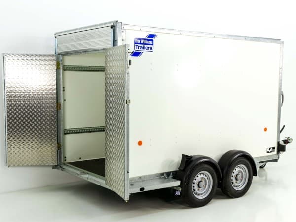 Ifor Williams Kofferanhänger BV 125 147x360cm H:183cm 2,7t Klappenkombi | PKW Anhänger