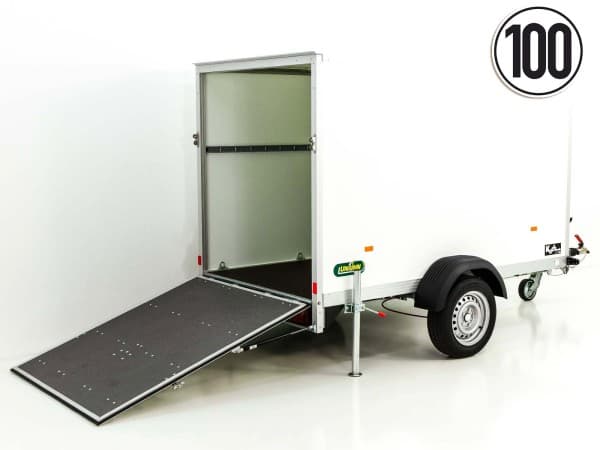 Unsinn Kofferanhänger UKU 142x255cm Höhe:153cm 1,4t|Rampe | PKW Anhänger