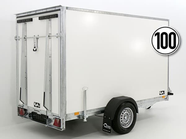 Blyss KofferanhÀnger 151x305cm Höhe:181cm 1,3t|Rampe|SW | PKW AnhÀnger