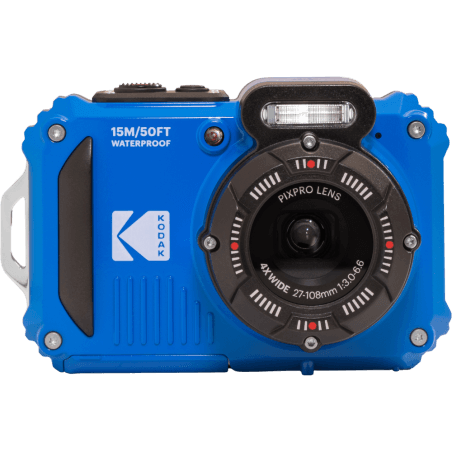 Appareil photo compact Kodak PixPro WPZ2 - Étanche 15m Bleu Electrique