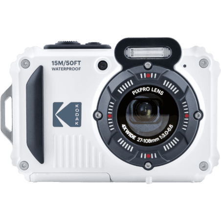 Appareil photo compact Kodak PixPro WPZ2 - Étanche 15m Blanc