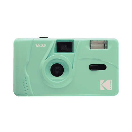 Appareil Photo Argentique Reconditionné Kodak M35 - Flash intégré Vert Menthe