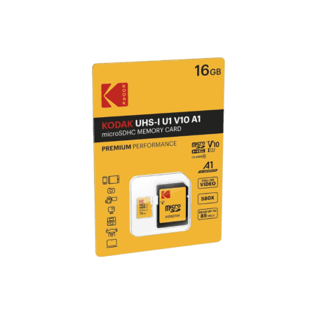 Carte micro SDHC 16Go Kodak Premium CLASS 10