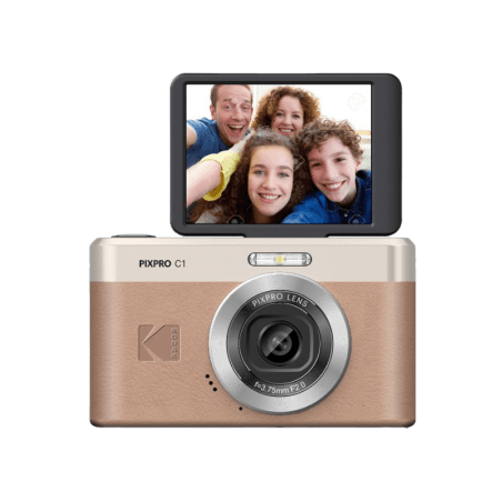 Appareil Photo Numérique Compact Kodak C1 - Photo 13MP - Zoom Numérique X4 - Écran orientable Marron