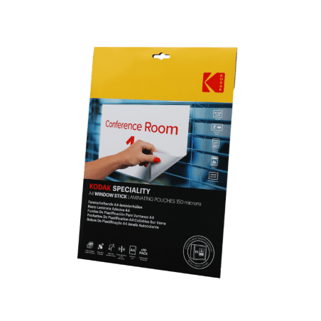 Pochette de Plastification Adhésives - Pack de 10 - Format A4 - 150 mcn