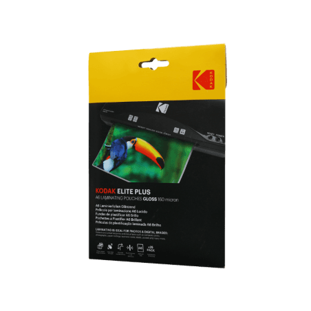 Pochette de Plastification A6 - Pack de 25 - 160 mcn - Finition Brillante