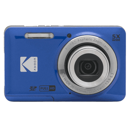 Appareil photo compact Kodak PixPro FZ55 - Mémoire interne 63MB Bleu