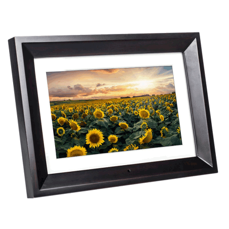 Cadre photo numérique Kodak RDPF-1020W - Fonction Calendrier Noir