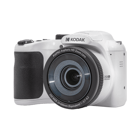 Appareil photo bridge Kodak PixPro AZ255 - Zoom Optique 25X Blanc