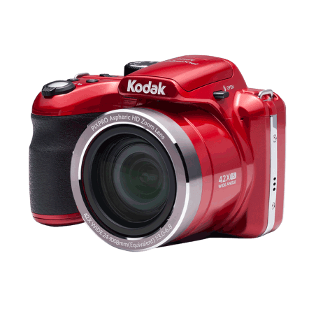 Appareil photo bridge reconditionné Kodak PixPro AZ422 - Zoom Optique 42X Rouge