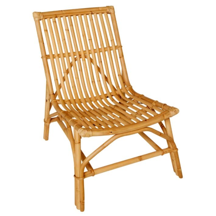 Chauffeuse rotin vintage David - salon en rotin naturel