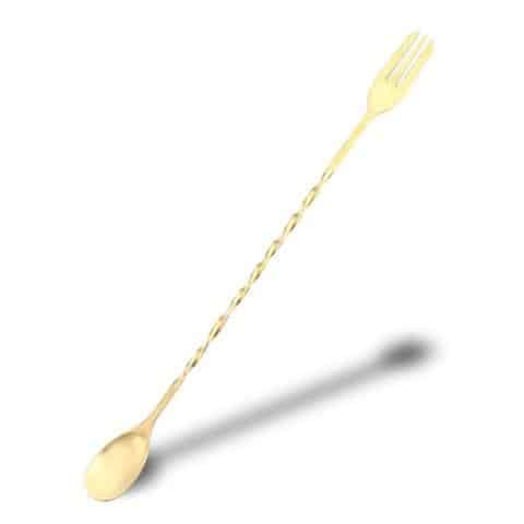 Cuillère Cocktail 30cm (Couleur: Or)