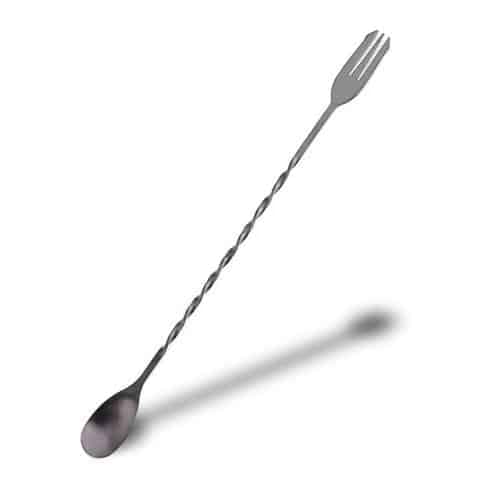 Cuillère Cocktail 50cm (Couleur: Noir)