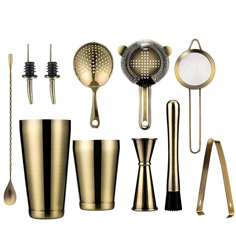 Kit Cocktail Shaker Boston Bronze