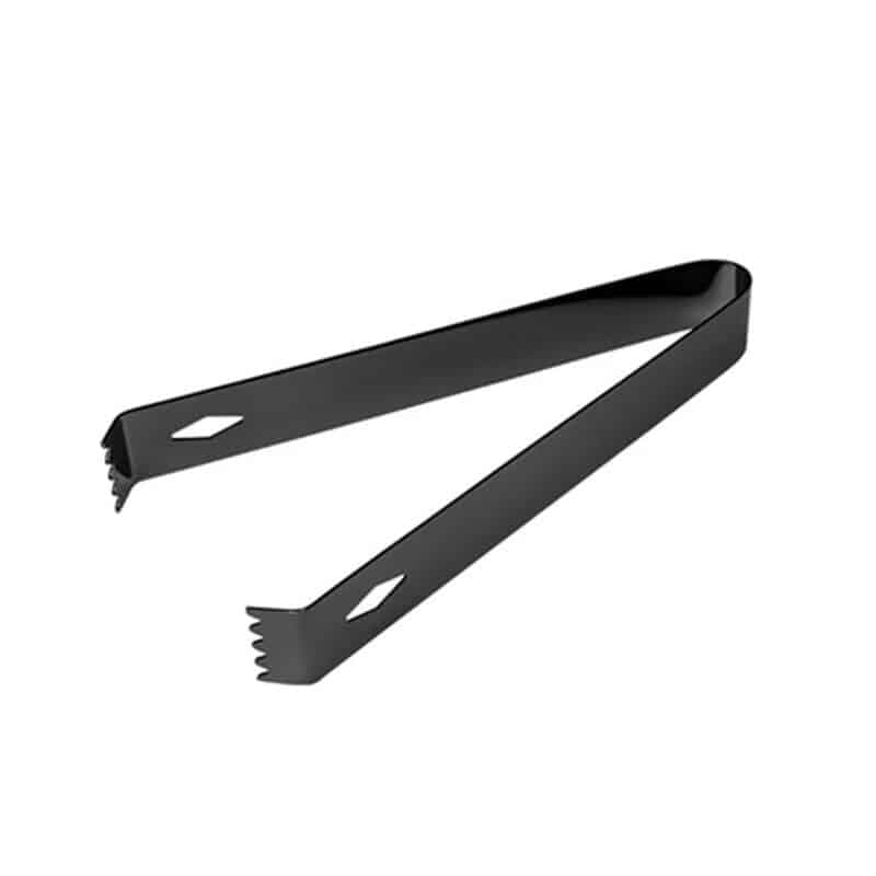 Pince à Glaçon en Acier Inoxydable (Couleur: Noir)
