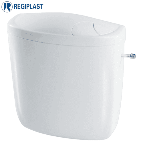 Regiplast 2150 Registar Réservoir Attenant à commande double débit 3/6 litres.