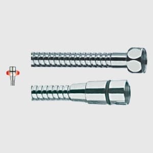 Paini 2575a Flexible métal double agrafage 1.75 M, Chromé.