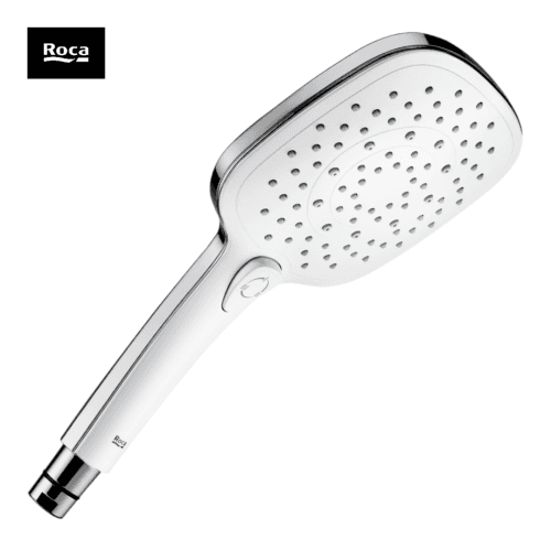 Pr-roca A5b1110cb0 Plenum Square 140/3. Douchette Chromée/blanche