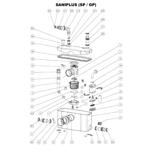Sfa Bl120257 Couvercle Silence Plus "110"