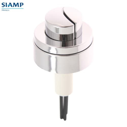 Pr-siamp 34 3655 07 Bouton de commande Chromé pour mécanisme de chasse 36.