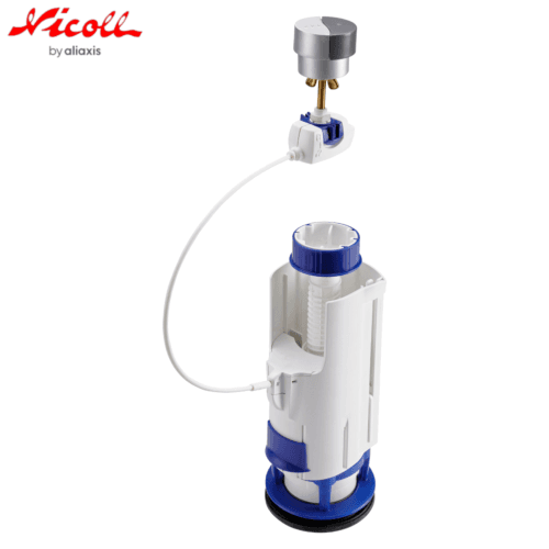 Nicoll 0702116 - 3v12 Mécanisme Double Volume Câble Universel.