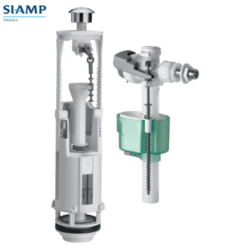 Siamp 37 7780 20 Mécanisme de chasse Optima S et Robinet flotteur Quieto Od