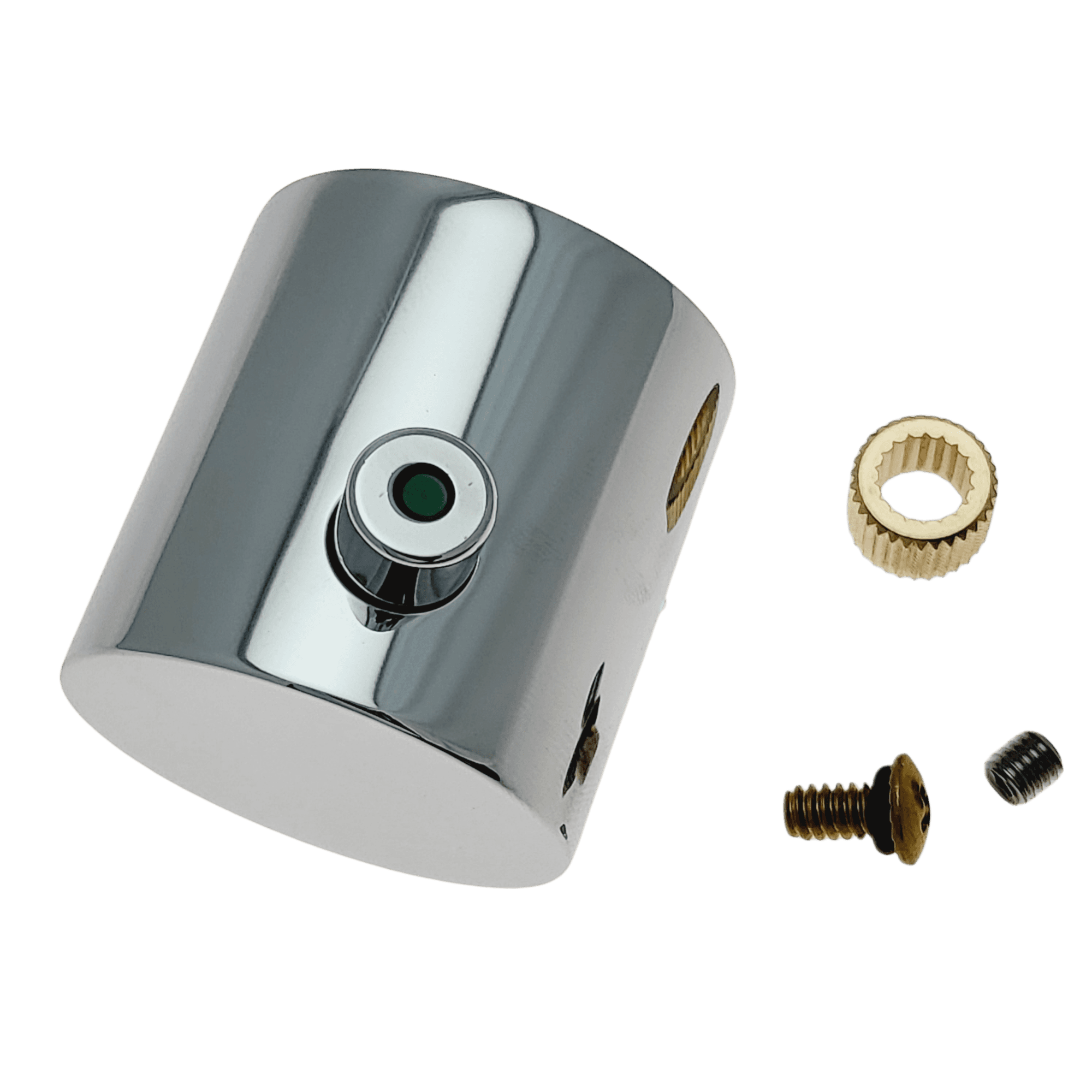 Nobili Rma184/89cr Poignée coté débit pour mitigeur thermostatique Tago.