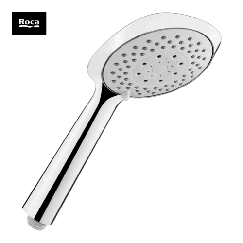 Roca A5b1108c00 Square 130/4. Douchette 4 Fonctions. Pluie, Tonic, Pulse et Écoair.