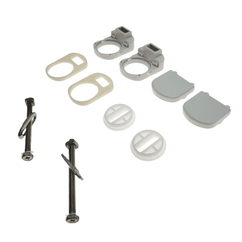 Pr-siamp 41 2055 07 Ensemble charniĂšres et visserie pour Abattant Wc Opio Premium.